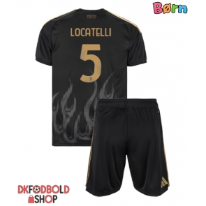 Juventus Manuel Locatelli #5 Tredje trøje Børn 2026-27 Kort ærmer (+ korte bukser)